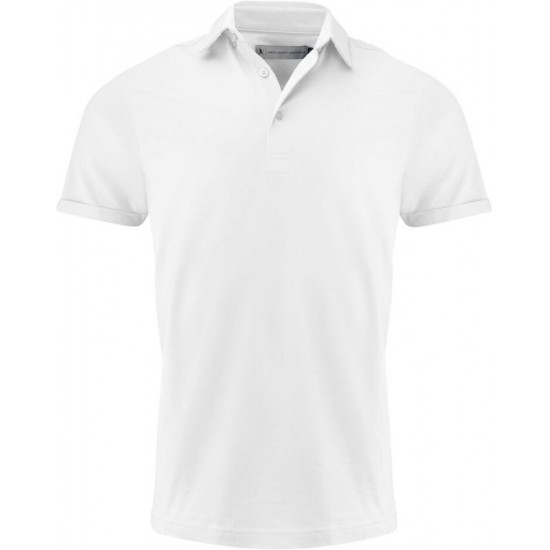Футболка поло чоловіча James Harvest American Supreme білий - 2135039100XXL