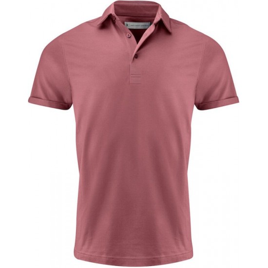 Футболка поло чоловіча James Harvest American Supreme блідий червоний - 2135039484XXL