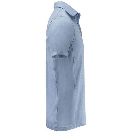 Футболка поло чоловіча James Harvest American Supreme сизий - 21350395144XL