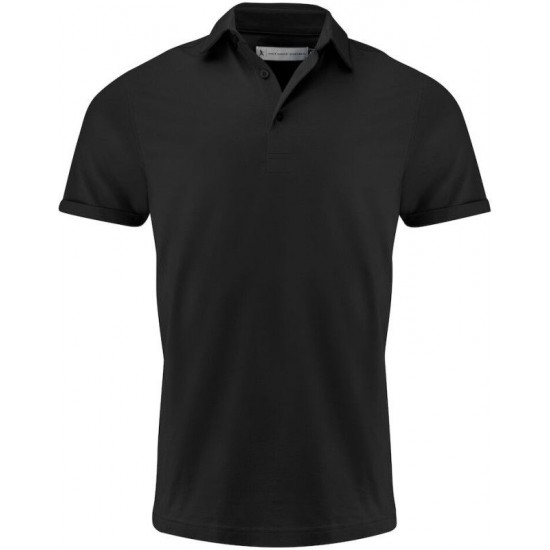 Футболка поло чоловіча James Harvest American Supreme чорний - 2135039900S