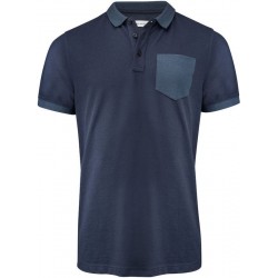 Футболка поло чоловіча James Harvest Pinedale темно-синій - 2135040600XL