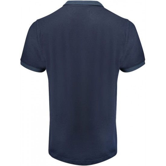 Футболка поло чоловіча James Harvest Pinedale темно-синій - 2135040600XL