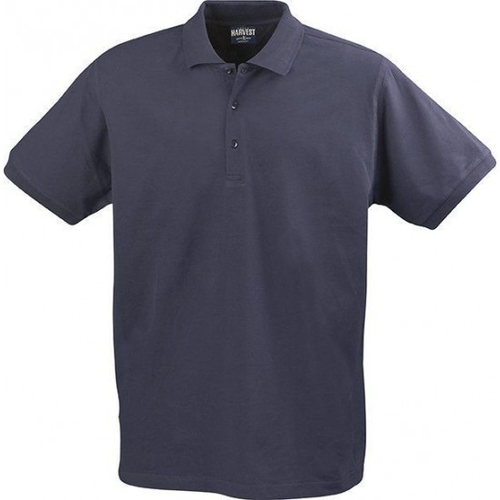 Футболка поло чоловіча James Harvest Eagle темно-синій - 2145005600XL