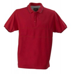 Футболка поло чоловіча James Harvest Rawlins червоний - 2145007400XXXL