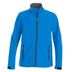 Куртка софтшел чоловіча Printer Trial синій океан - 2261044632M