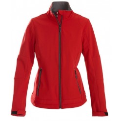 Куртка софтшел жіноча Printer Trial червоний - 2261045400XS