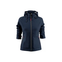 Куртка софтшел жіноча Printer Karting темно-синій - 2261062600S
