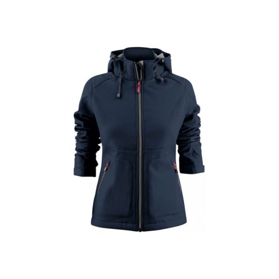 Куртка софтшел жіноча Printer Karting темно-синій - 2261062600XL