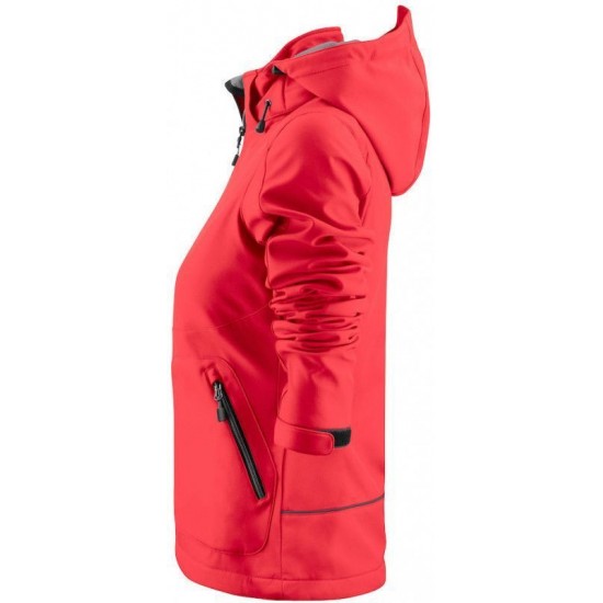 Куртка софтшел жіноча Printer Karting червоний - 2261062400XS