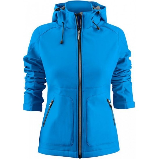 Куртка софтшел жіноча Printer Karting синій - 2261062632XS