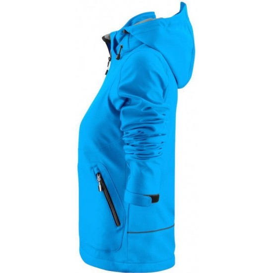 Куртка софтшел жіноча Printer Karting синій - 2261062632XS