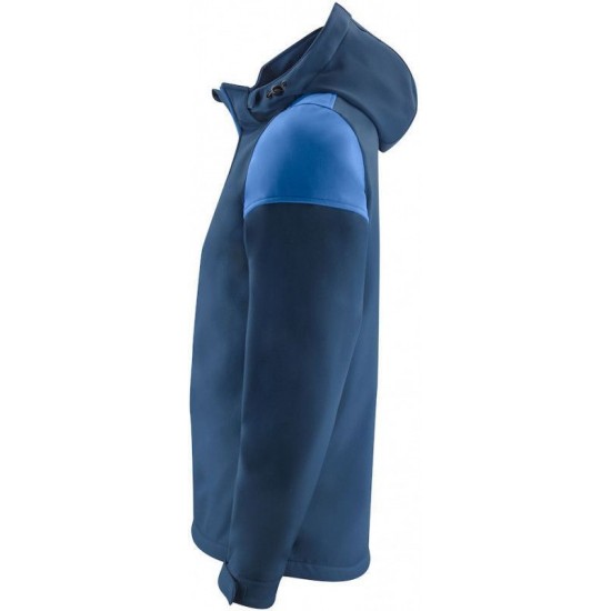 Двоколірна куртка софтшел чоловіча Printer Prime синій - 22610656053S