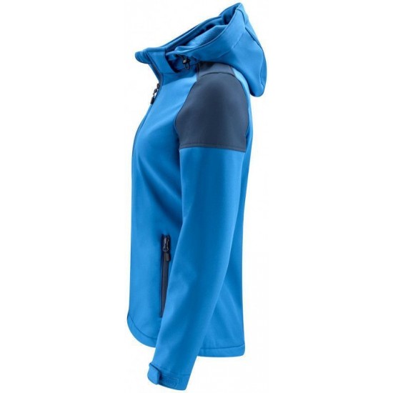 Двоколірна куртка софтшел жіноча Printer Prime темно-синій - 22610665360XL