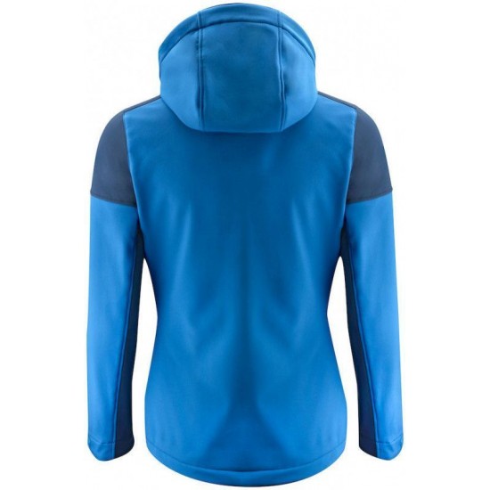 Двоколірна куртка софтшел жіноча Printer Prime темно-синій - 22610665360XL