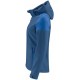 Двоколірна куртка софтшелл жіноча Prime lady зі знімним капюшоном синій - 22610666053XL