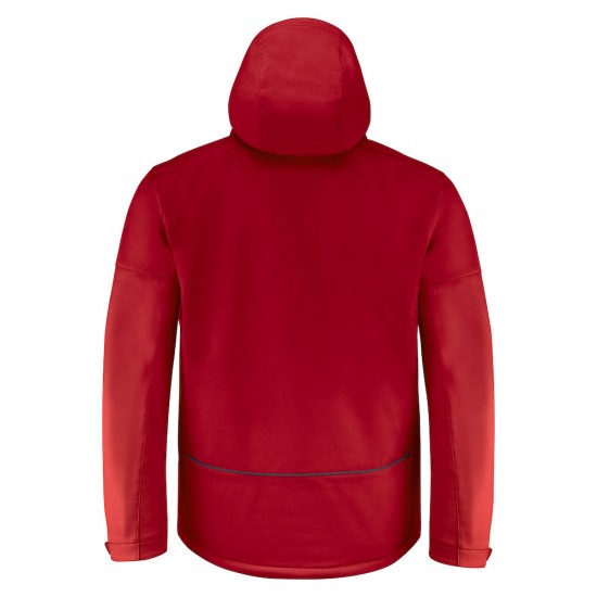 Куртка софтшел чоловіча Printer Overlanding червоний - 22610694003XL