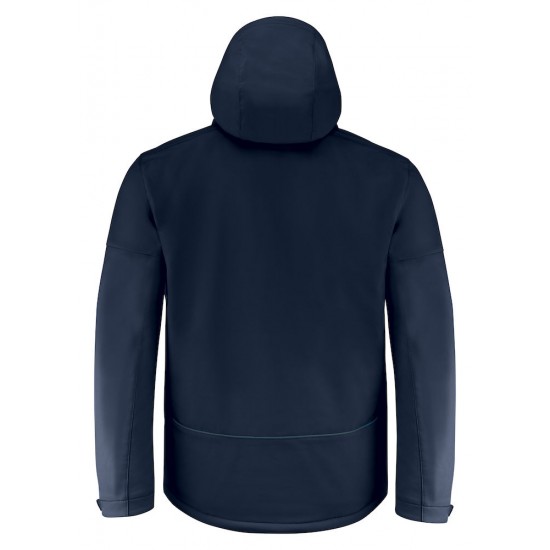 Куртка софтшел чоловіча Printer Overlanding темно-синій - 2261069600S