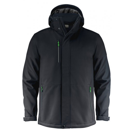 Куртка софтшел чоловіча Printer Overlanding чорний - 22610699003XL