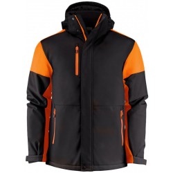 Куртка софтшел чоловіча Printer Prime чорний/помаранчевий - 22610719030XXL