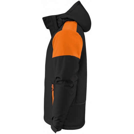 Куртка софтшел чоловіча Printer Prime чорний/помаранчевий - 226107190305XL