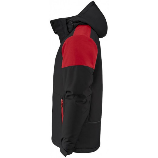 Куртка софтшел чоловіча Printer Prime чорний/червоний - 22610719040S