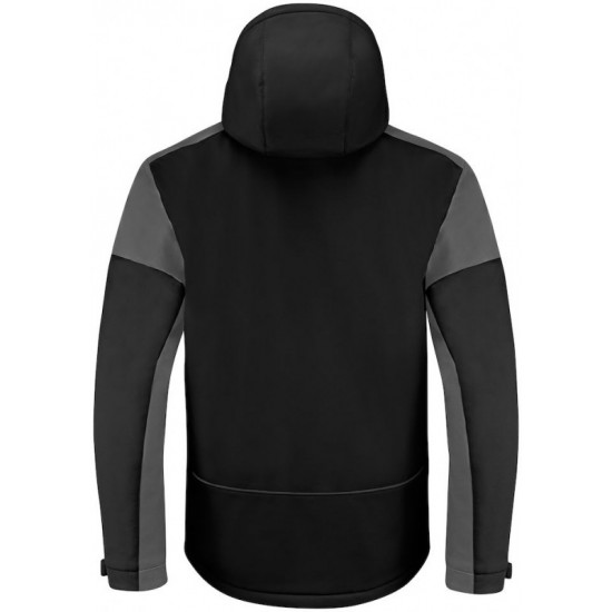 Куртка софтшел чоловіча Printer Prime чорний/антрацит - 22610719093XL
