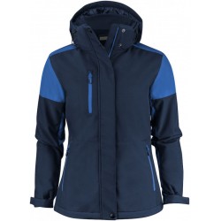 Куртка софтшел жіноча Printer Prime темно-синій/кобальт - 22610726053L