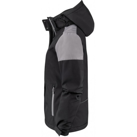 Куртка софтшел жіноча Printer Prime чорний/антрацит - 22610729093S