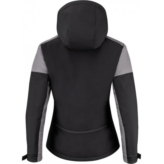 Куртка софтшел жіноча Printer Prime чорний/антрацит - 22610729093S