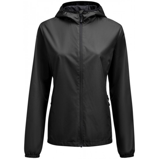 Вітровка жіноча Printer Grab Windbreaker чорний - 22610809003XL