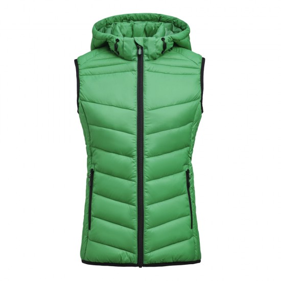 Жилет жіночий Printer Base тепло-зелений - 22610827283XL
