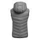 Жилет жіночий Printer Base сіро-сталевий - 2261082935S