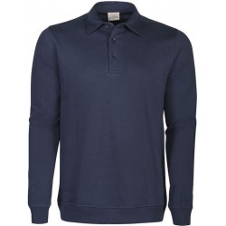 Світшот з коміром поло Printer Homerun кобальт - 22620406165XL