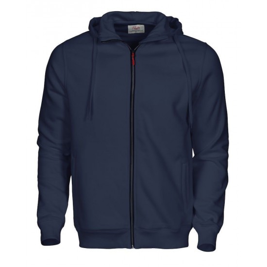 Худі на блискавці чоловіче Printer Overhead темно-синій - 2262051600M