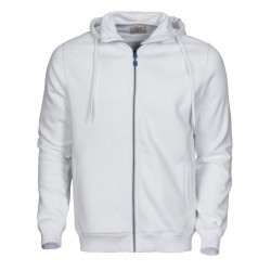 Худі на блискавці чоловіче Printer Overhead білий - 2262051100XL