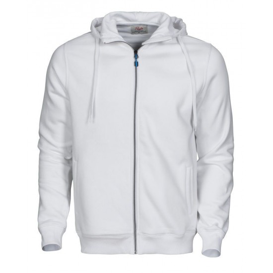 Худі на блискавці чоловіче Printer Overhead білий - 2262051100XL