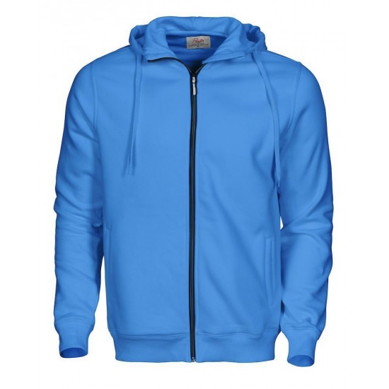 Худі на блискавці чоловіче Printer Overhead синій океан - 2262051632XXL