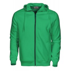 Худі на блискавці чоловіче Printer Overhead тепло-зелений - 2262051728S