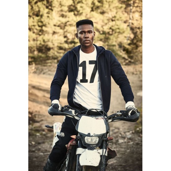 Худі на блискавці чоловіче Printer Overhead кобальт - 2262051616XL