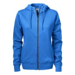 Худі на блискавці жіноче Printer Overhead синій океан - 2262052632XXL