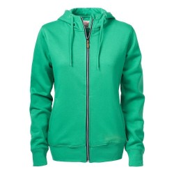 Худі на блискавці жіноче Printer Overhead тепло-зелений - 2262052728XS