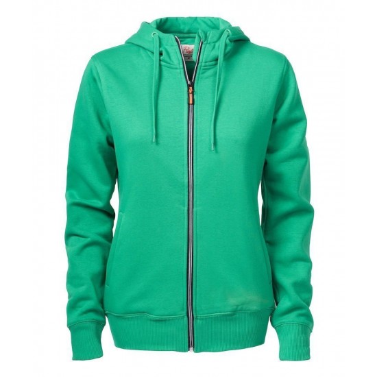 Худі на блискавці жіноче Printer Overhead тепло-зелений - 2262052728XS