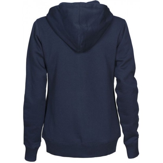 Худі на блискавці жіноче Printer Overhead кобальт - 2262052616L