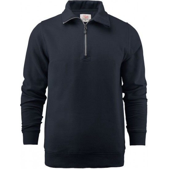 Світшот з коміром-стійкою та застібкою Printer Rounders RSX кобальт - 22620536164XL