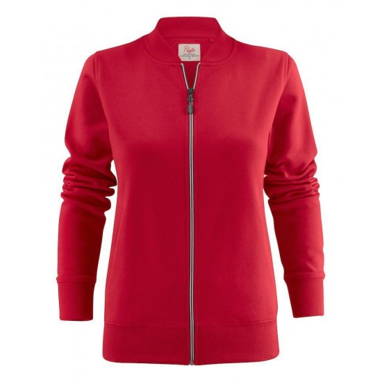 Світшот на блискавці жіночий Printer Javelin червоний - 2262055400XXL