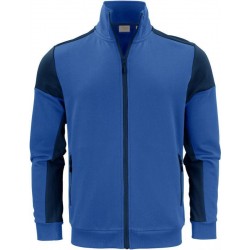 Двоколірний світшот на блискавці жіночий Printer Sweatvest темно-синій - 22620625360L