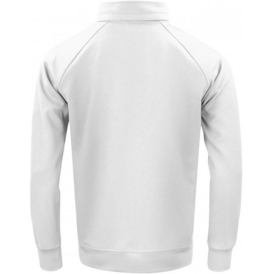 Світшот на блискавці чоловічий Printer Jog RSX білий - 2262063100XL