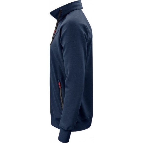 Світшот на блискавці чоловічий Printer Jog RSX темно-синій - 2262063600S