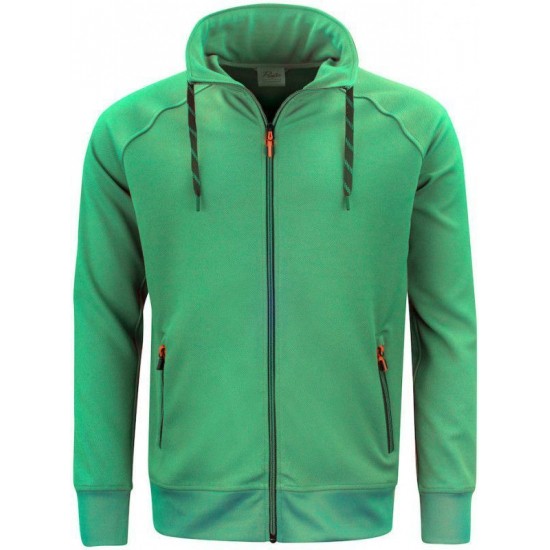 Світшот на блискавці чоловічий Printer Jog RSX зелений - 2262063728S