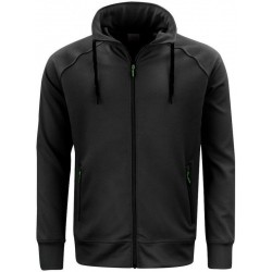 Світшот на блискавці чоловічий Printer Jog RSX чорний - 22620639003XL